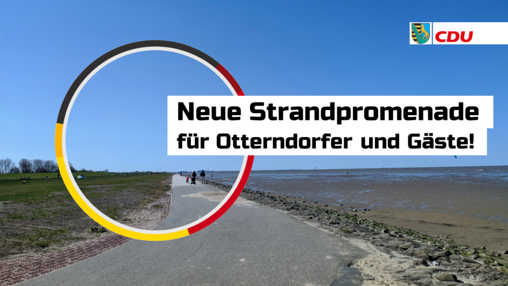 Neue Strandpromenade für Otterndorfer und Gäste!